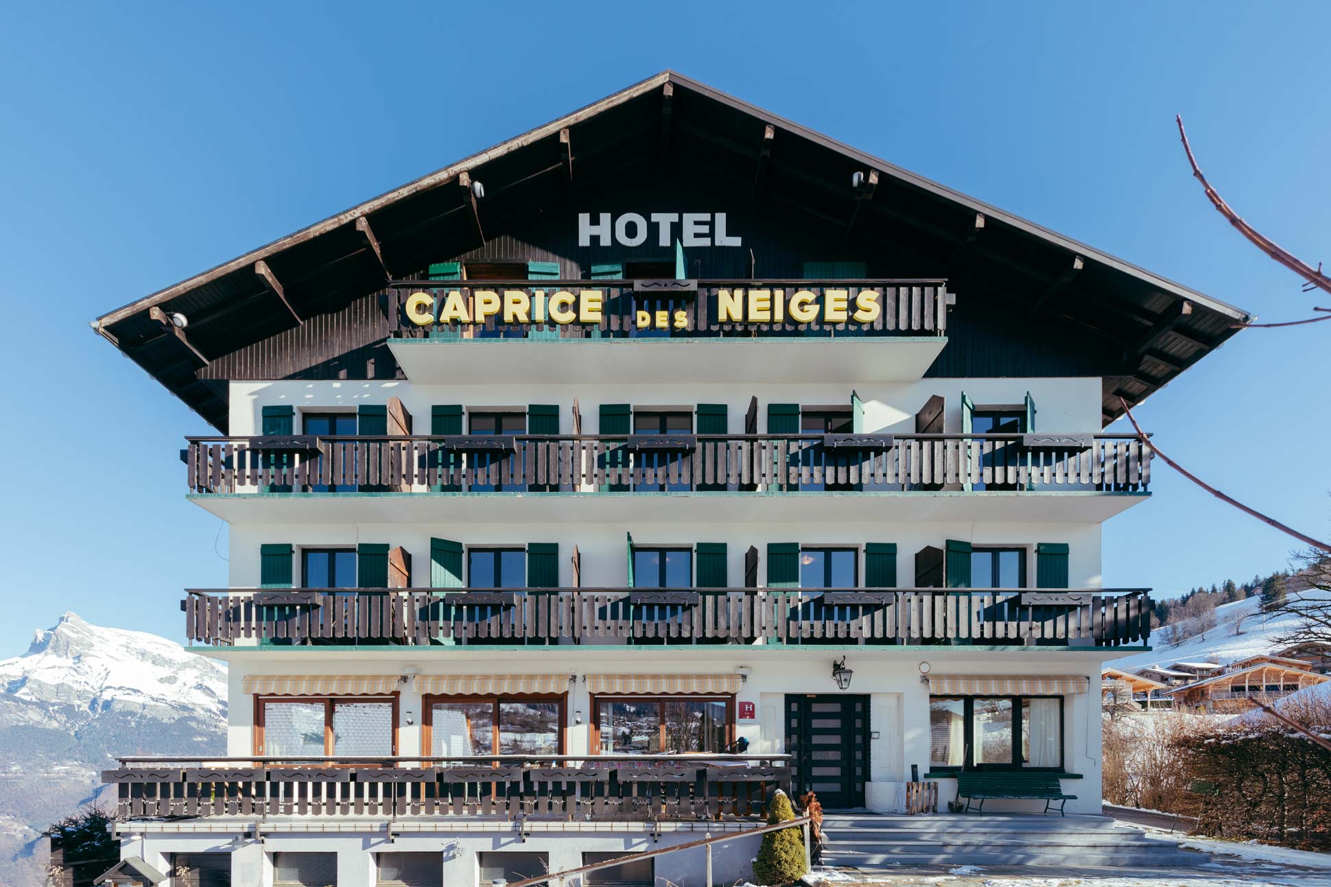 hôtel Caprice des neiges à Combloux